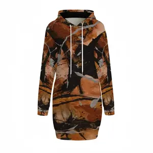 Women Bronze Vision Hoodie Skirt