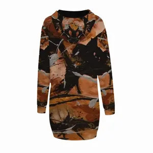 Women Bronze Vision Hoodie Skirt