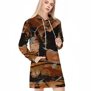 Women Bronze Vision Hoodie Skirt