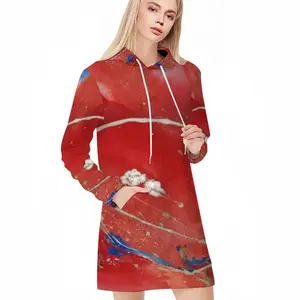 Women Flush Hoodie Skirt