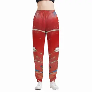 Women Flush Casual Sports Pants