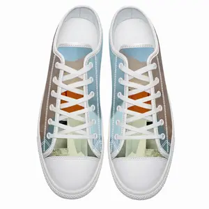 Men One Day Like An Exit Retro Canvas Shoes