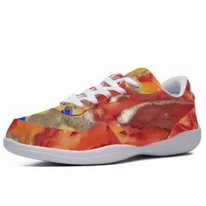 Men Flower Flame Dance Shoes