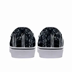 Men Broccoli Trees Low Top Shoes (Lace Up)