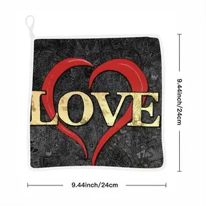 Love Is The Answer Kitchen Dishcloths