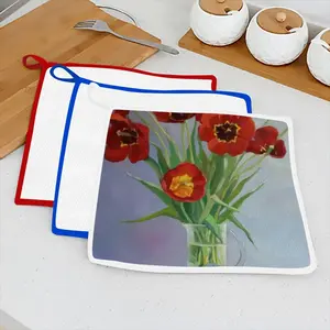 Tulips Kitchen Dishcloths