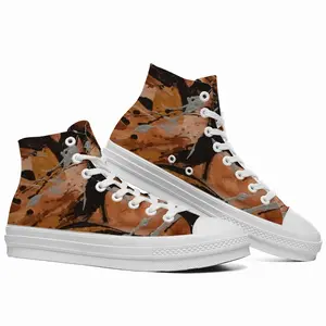 Men Bronze Vision High Top Baseball Shoes