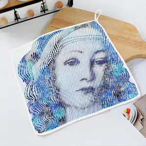 Boticelli'S Madona Kitchen Dishcloths