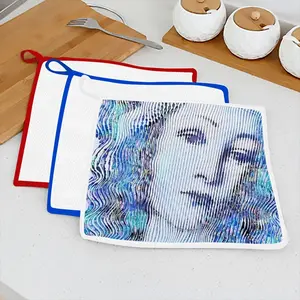 Boticelli'S Madona Kitchen Dishcloths