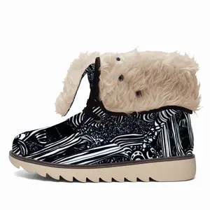 Men Broccoli Trees Snow Boots (Fur)