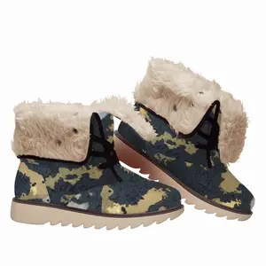 Men Mask Snow Boots (Fur)