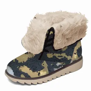 Men Mask Snow Boots (Fur)