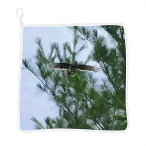 Blue Jay In Flight Kitchen Dishcloths