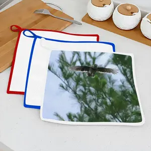 Blue Jay In Flight Kitchen Dishcloths