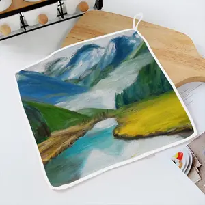 Beauty Of Lake Kitchen Dishcloths