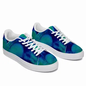 Men Liquid Blue Classic White Shoes