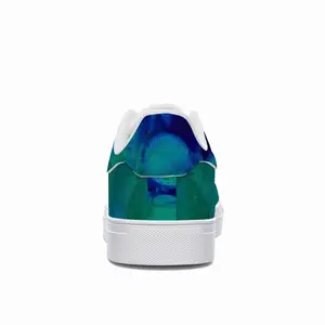 Men Liquid Blue Classic White Shoes