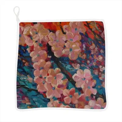 Apple Tree Blossom Kitchen Dishcloths