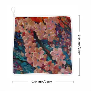 Apple Tree Blossom Kitchen Dishcloths