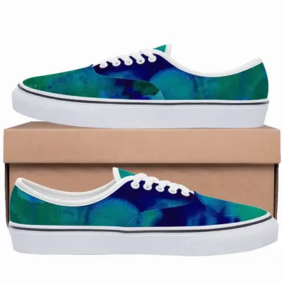 Men Liquid Blue Low Top Shoes (Foam)