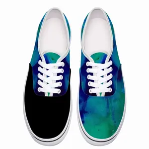 Men Liquid Blue Low Top Shoes (Foam)