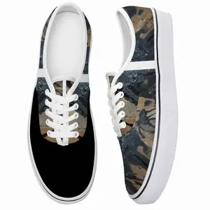 Men Black Matter Low Top Shoes (Foam)