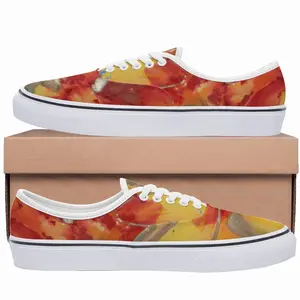 Men Flower Flame Low Top Shoes (Foam)