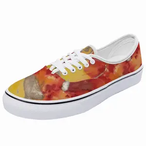 Men Flower Flame Low Top Shoes (Foam)