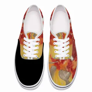 Men Flower Flame Low Top Shoes (Foam)