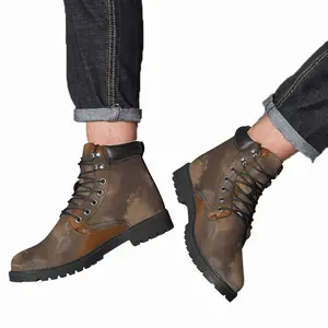 Men Cyclop Bird Mid Top Boots