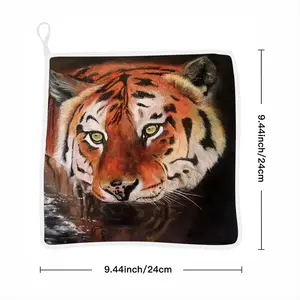 Eyes Of The Tiger Kitchen Dishcloths