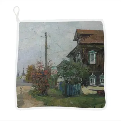 Autumn In Krasnoe On The Volga Kitchen Dishcloths