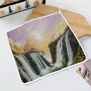 Among The Waterfalls Kitchen Dishcloths