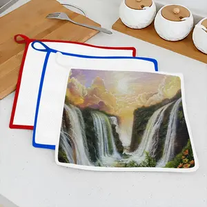 Among The Waterfalls Kitchen Dishcloths