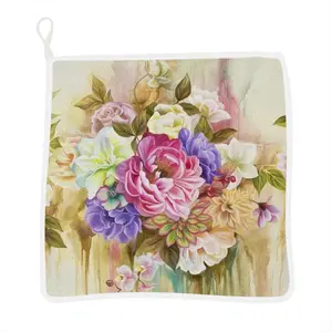 Floral Rhapsody Kitchen Dishcloths