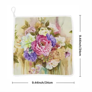 Floral Rhapsody Kitchen Dishcloths