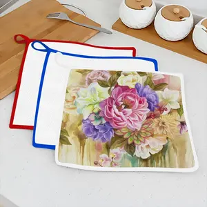 Floral Rhapsody Kitchen Dishcloths