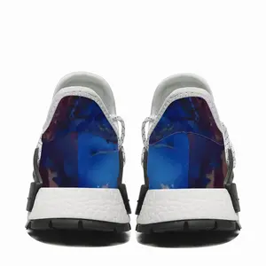 Men Silver-Blue Rope Loop Popcorn Shoes