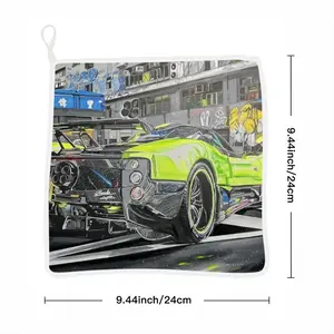 Pagani Zonda In Tokyo Kitchen Dishcloths