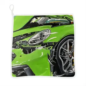 Porsche Gt3 Crash Kitchen Dishcloths