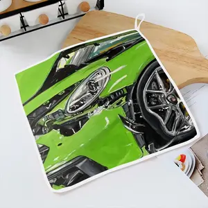 Porsche Gt3 Crash Kitchen Dishcloths