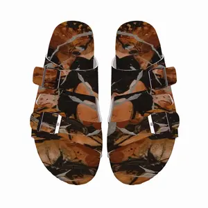 Men Bronze Vision Cork Sandals