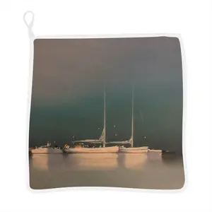 Sailboats D Kitchen Dishcloths