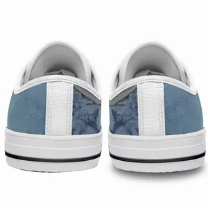 Men Into The Moon Retro Canvas Shoes