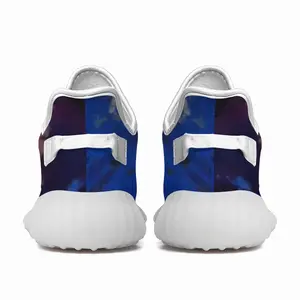 Men Silver-Blue Y350V1 Casual Sneakers