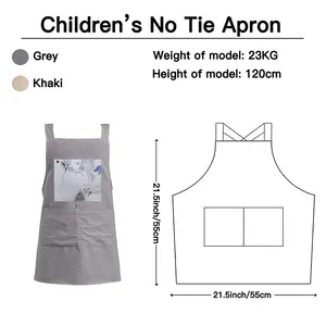 Baby - Drawing Pencil Retro Aprons (Kids)