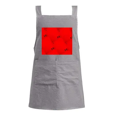 Deep Red (Decomposition) Retro Aprons (Kids)