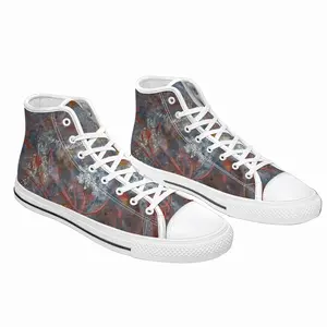 Men Illuminated Flecks High Top Shoes