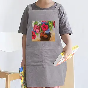 Red And Blue Retro Aprons (Kids)