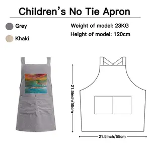 Eclipse Of The Sea Retro Aprons (Kids)